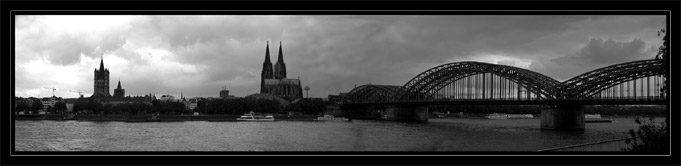 Der Dom und die Hohenzollernbrücke, Köln